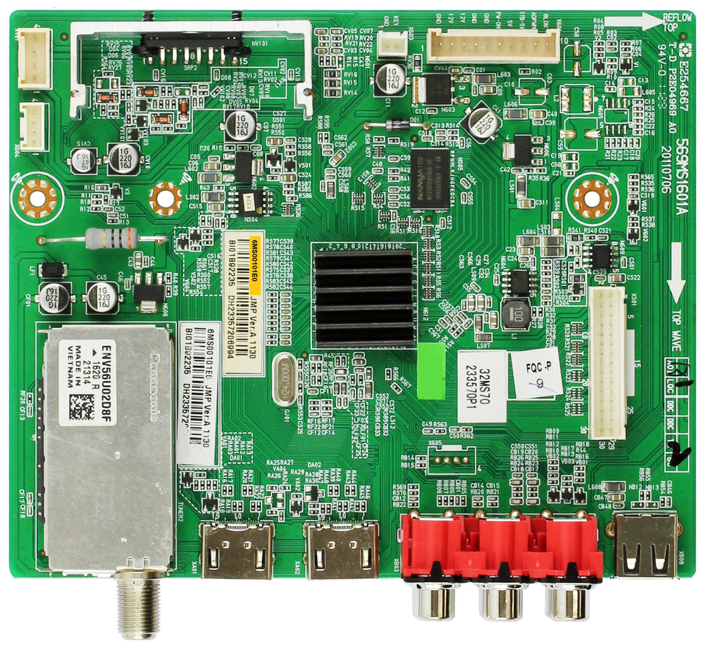 Carte Mère Dynex DX-24L200A12, Modèle SMT130115 / CV318L-H