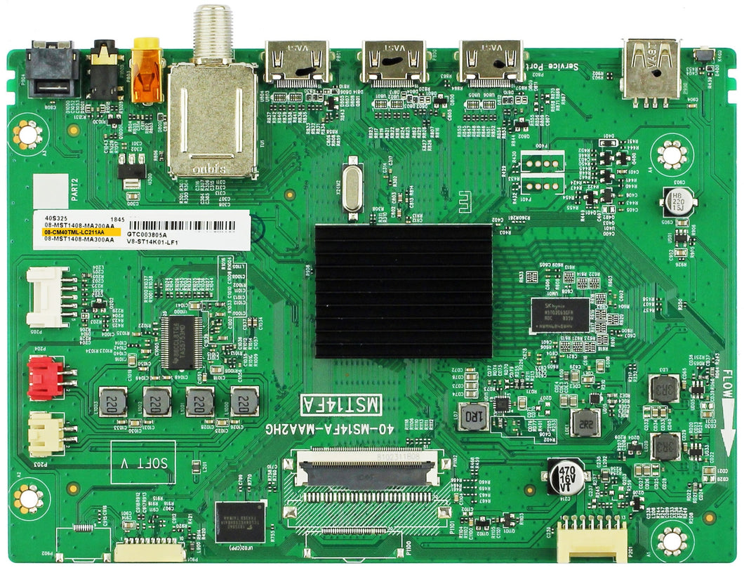 TCL 08-CM40TML-LC211AA Main Board for 40S325-CA EHParts.com