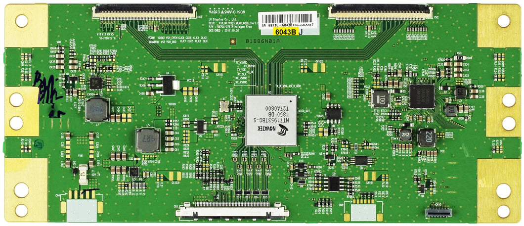 Sony 1-001-517-11 T-Con Board (6871L-6043B)