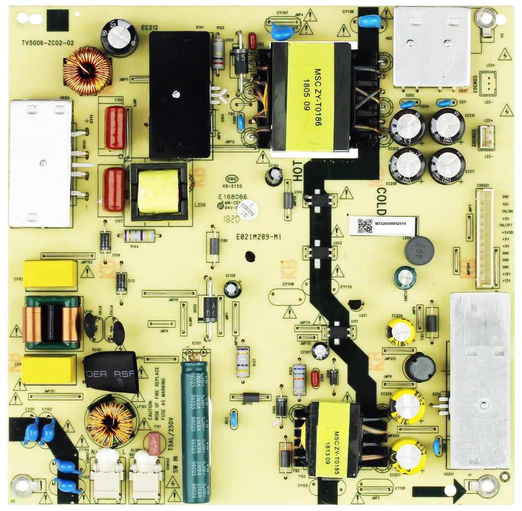 RCA 514C5006M33 Power Supply (TV5006-ZC02-02) EHParts.com
