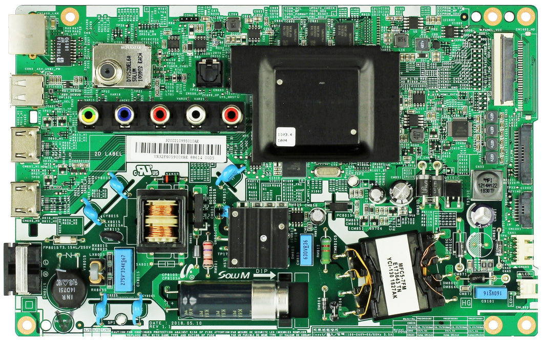 Samsung BN81-17670A Main Board/Power Supply for UN32N5300AFXZA EHParts.com