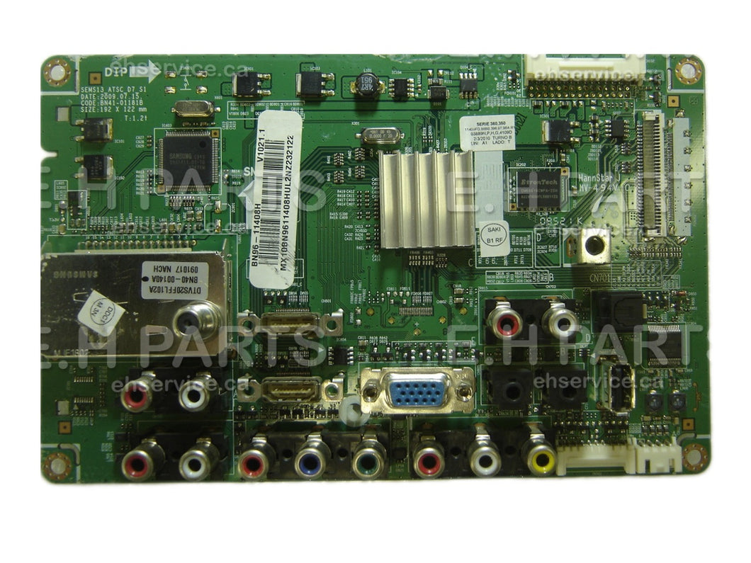 Samsung BN96-11408H Main Board (BN41-011818B) - EH Parts