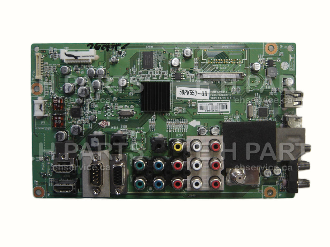 LG EBT60947202 Main Board (EAX61358606) EBU0105578 EHParts.com