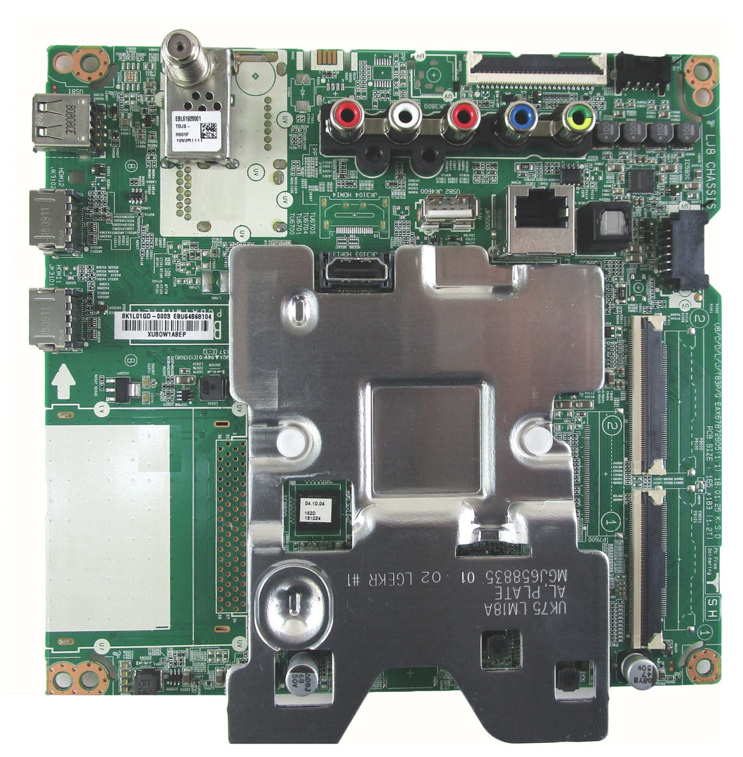 LG EBU64868104 Main Board EAX67872805 (1.1) For 43UK6090PUA EHParts.com