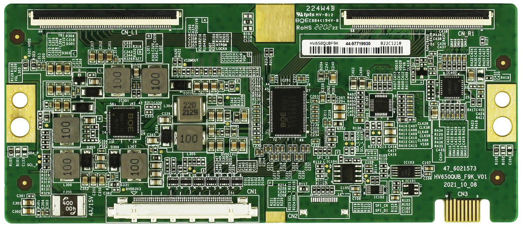 Sony 1-014-109-11 T-CON Board (HV650QUBF9K 44-97719930 44-97719060)