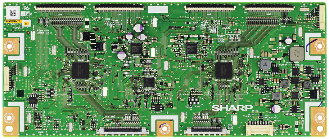 LG/Sharp RUNTK0204TPZZ T-Con Board (5655TPZZ) EHParts.com
