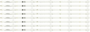 Toshiba SVK550AC1 LED Backlight Strips 8-Led strips 55LF621U19 55LF711U20 55L711U18-EHParts