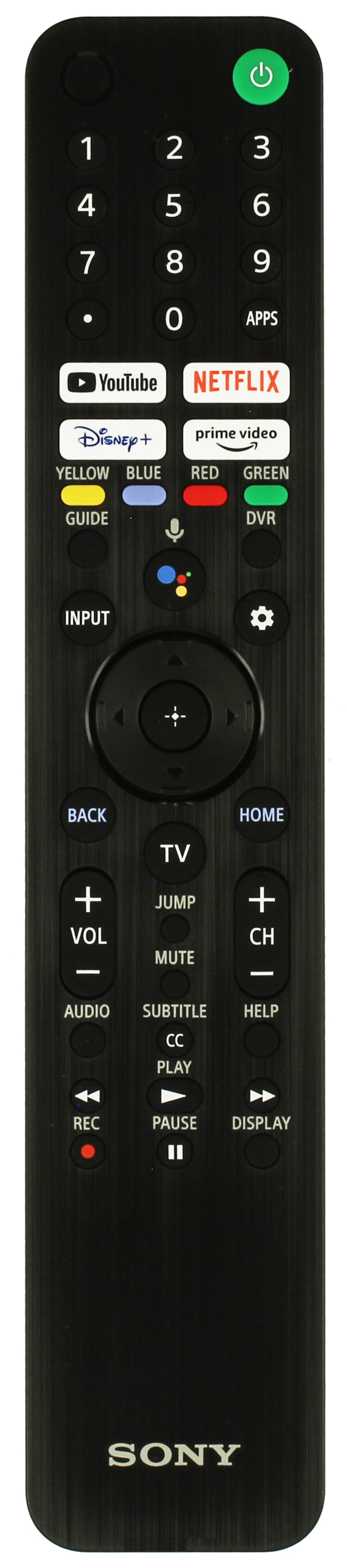 Sony RMF-TX520U Remote Control 1-009-952-11 EHParts.com