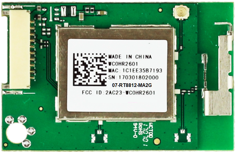 TCL 07-RT8812-MA2G WiFi module EHParts.com