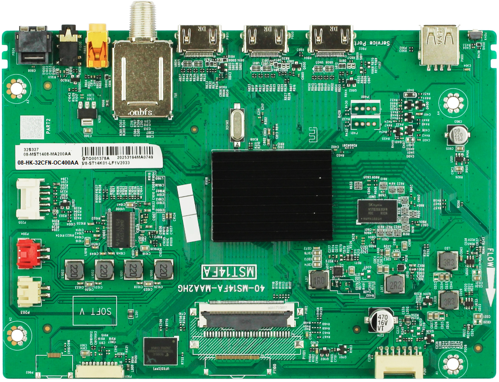 TCL 08-HK-32CFN-OC400AA Main Board for 32S327-CA EHParts.com