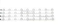 LG EAV64013802 65UK6090 LED Backlight 4-Led Strip - EH Parts