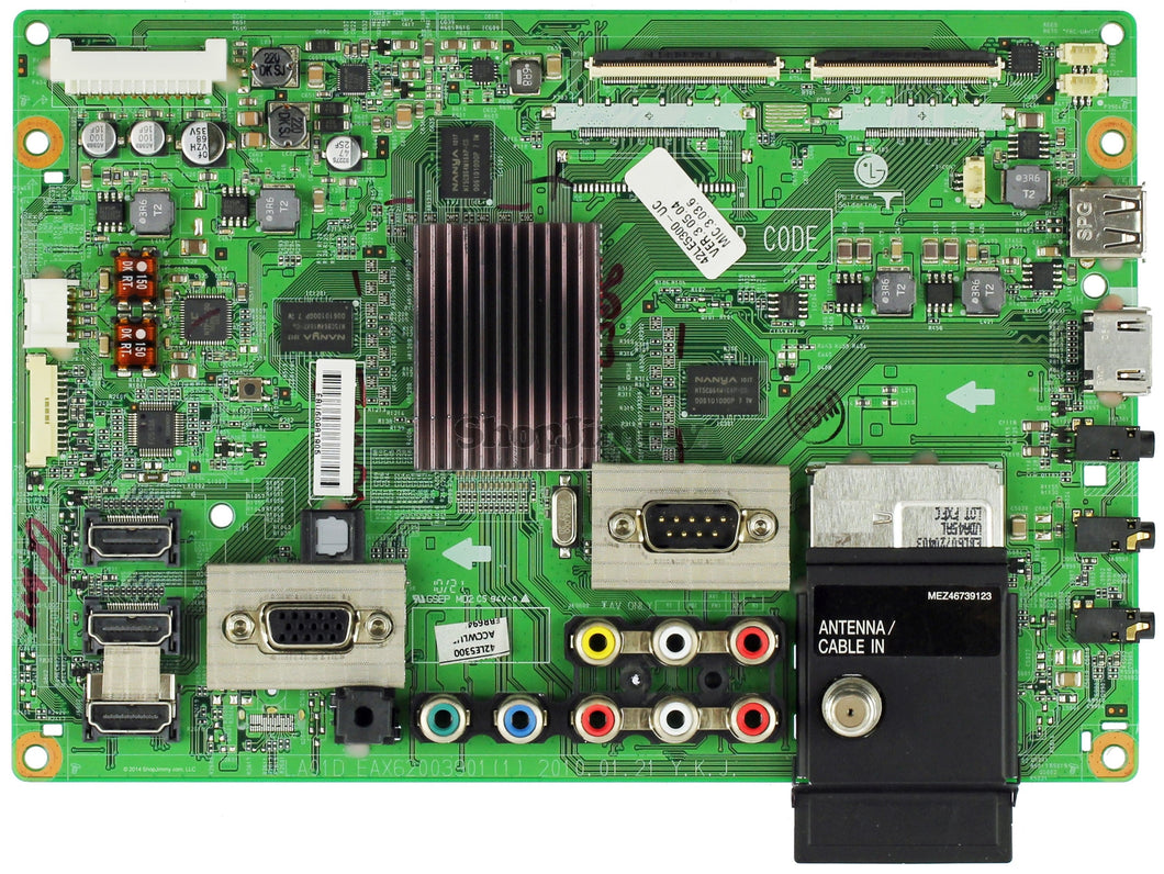 LG EBU60981905 Main Board (EAX62003901(1)) - EH Parts