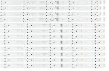 LG 5835-W65002-0P40/5835-W65002-LR40 LED Backlight 24-Led Strip 65UH5500-UA - EH Parts