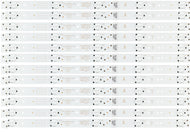 LG 5835-W65002-0P40/5835-W65002-LR40 LED Backlight 24-Led Strip 65UH5500-UA - EH Parts