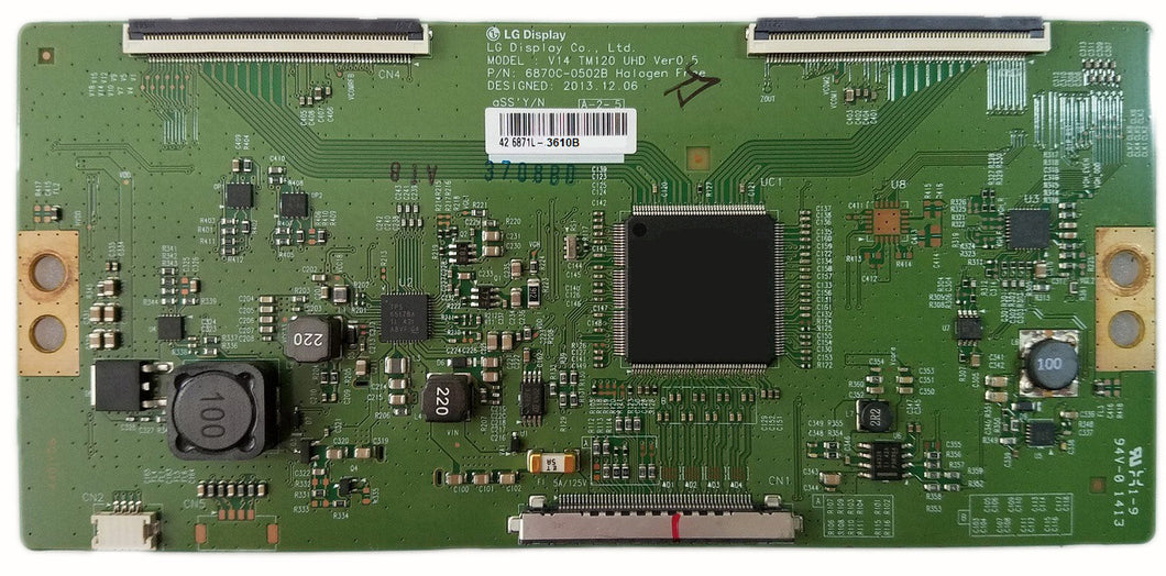 Panasonic 6871L3610B T-Con Board for TC-60CS540C EHParts.com