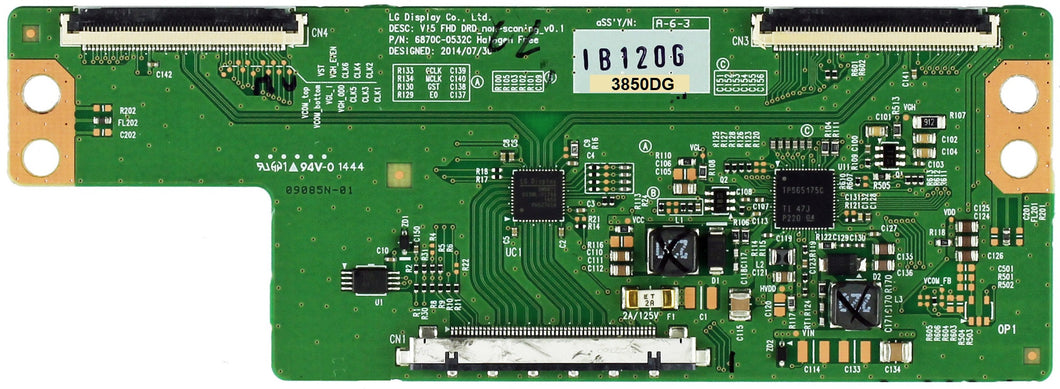 LG 6871L-3850D T-Con Board 6871L-3850C EHParts.com