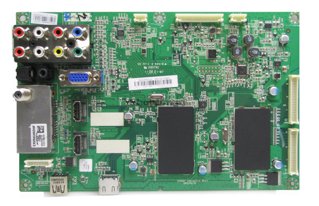Toshiba 75024033 Main Board 461C3V51L12 (431C3V51L12) - EH Parts