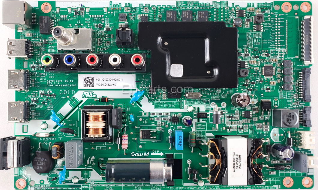 Samsung 9011-24003C-PR201011 Main Board for UN32M4500BF Version KB02 EHParts.com