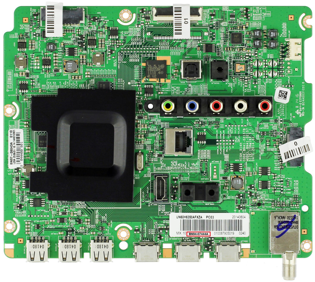 Samsung BN94-07444A Main Board (BN41-02157A) BN97-08043A - EHParts.com