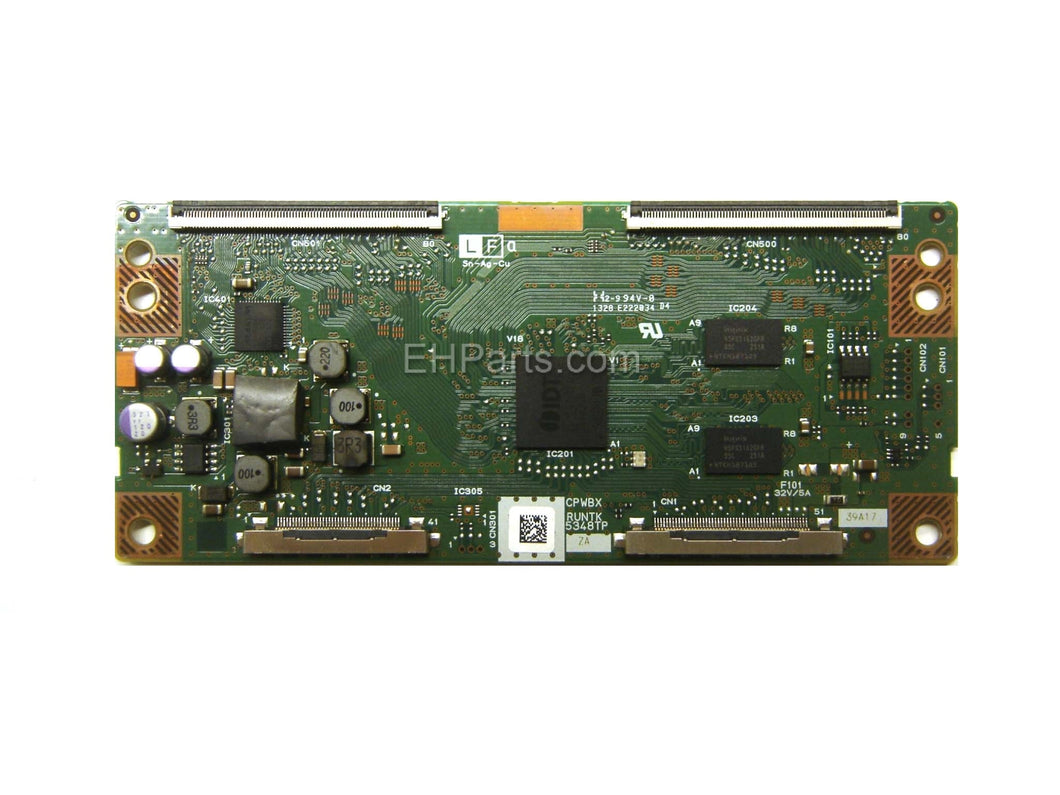 Sony RUNTK5348TPZA T-Con Board CPWBX5348TPZA - EH Parts