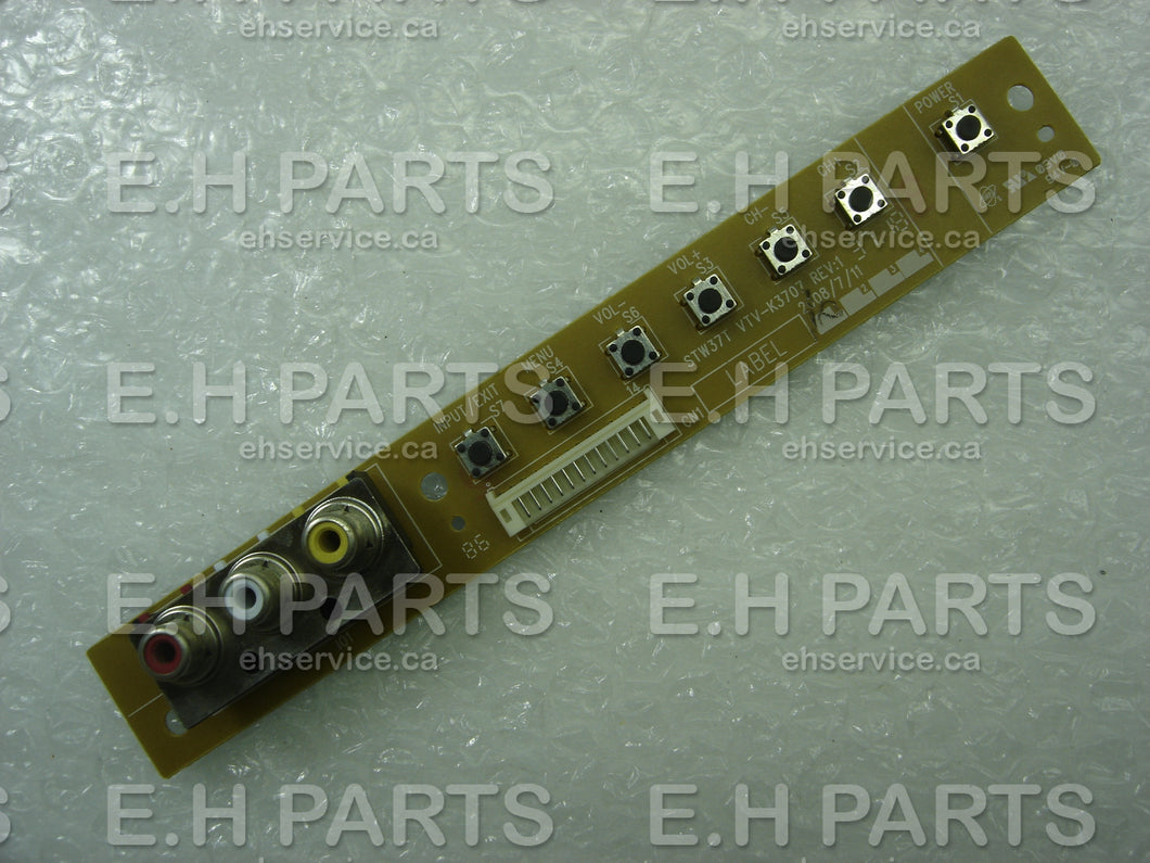 Toshiba 75012770 Keyboard & A/V side Board 454C0751L01 - EH Parts