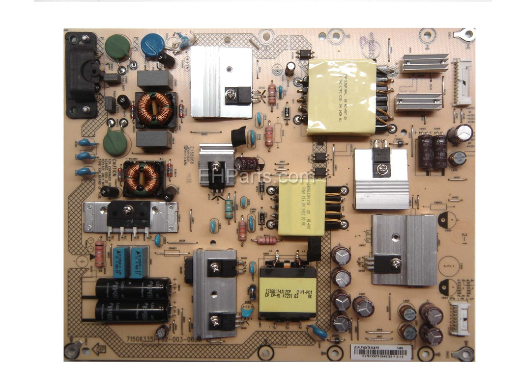 Sharp PLTVDV751XXPR Power Supply 715G6335-P02-003M - EH Parts
