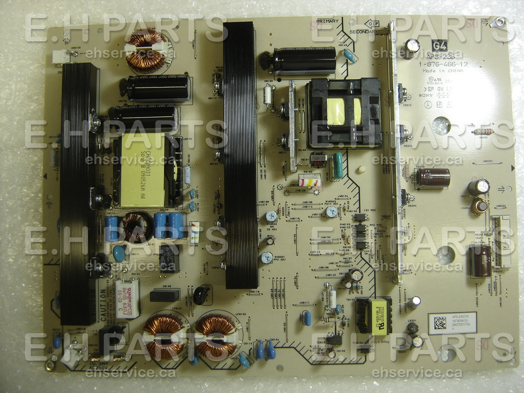 Sony 1-474-089-12 G4 Power Supply (1-876-466-12) APS-236(CH) - EH Parts