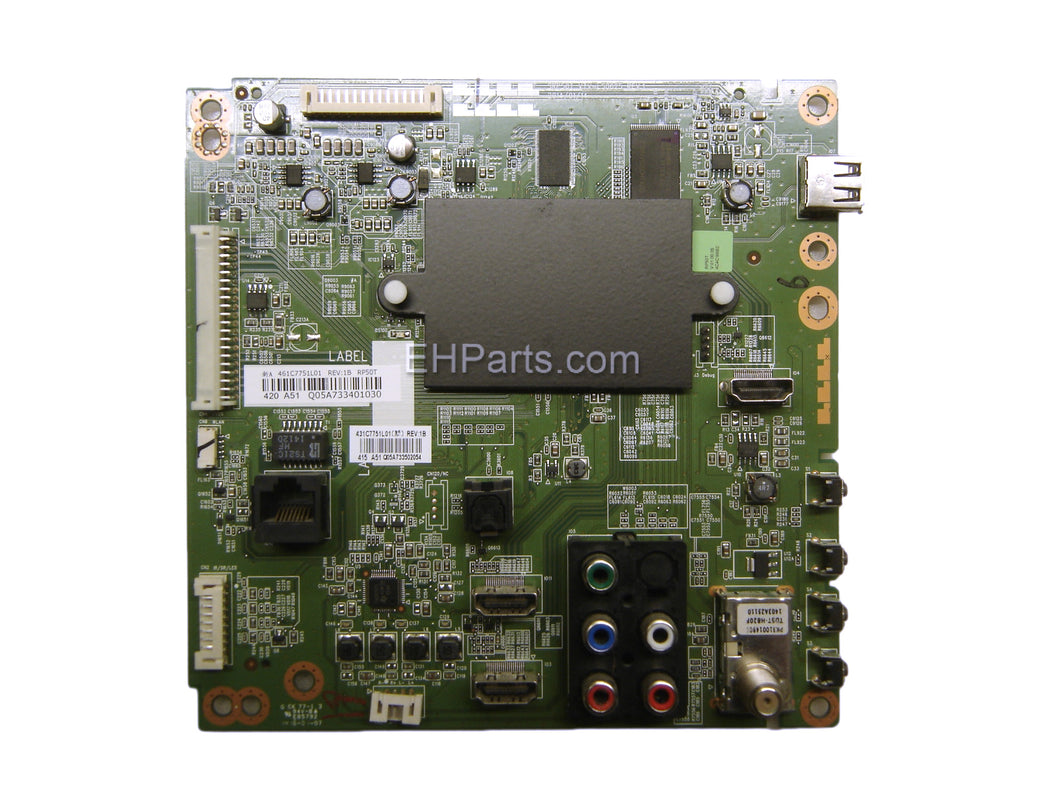 Toshiba 75037076 Main Board (461C7751L01) 431C7751L01 - EH Parts