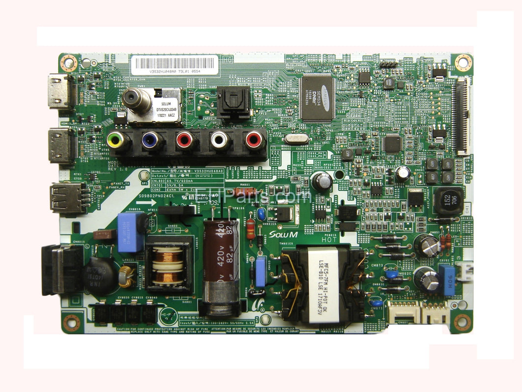 Samsung BN81-15726A Main Board V3S32HU048A0 - EH Parts
