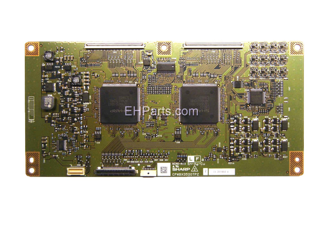 Sharp CPWBX3520TPZZ T-Con Board - EH Parts