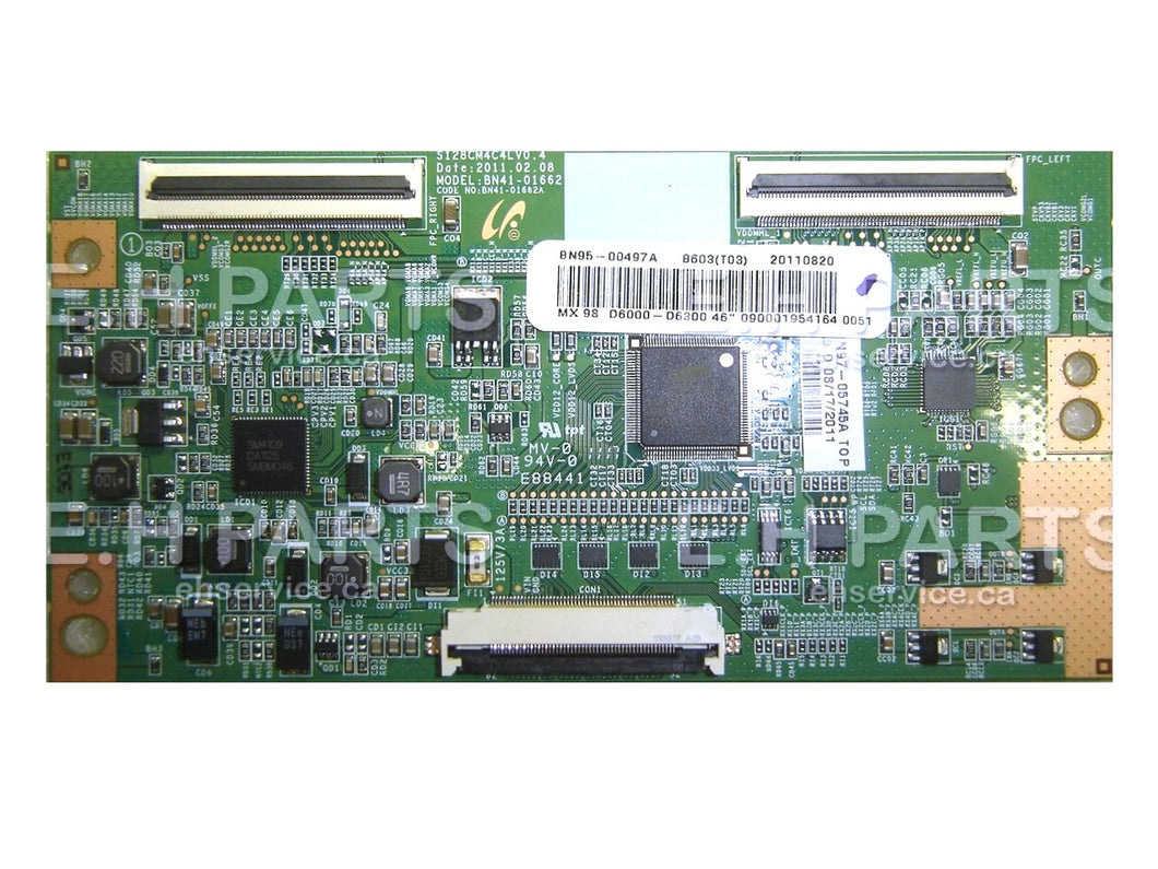 Samsung BN95-00497A T-Con Board (BN41-01662A) BN97-05745A - EH Parts