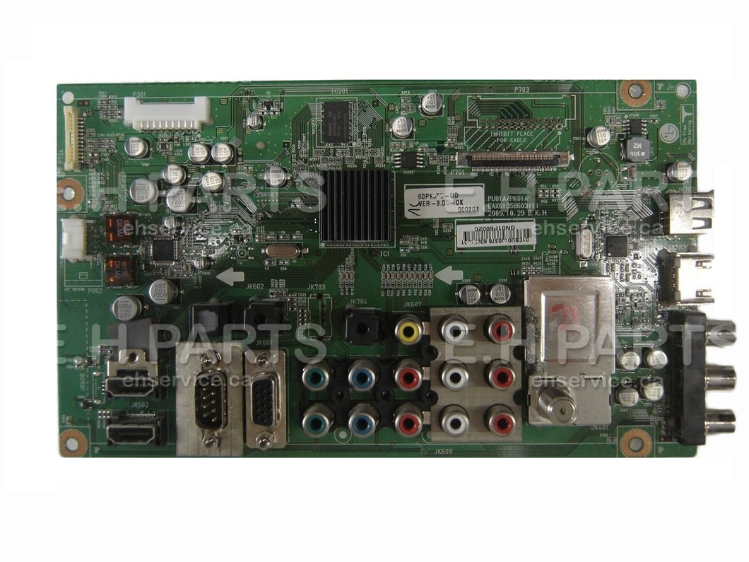 LG EBU0100465 Main Board (EAX61358606) EBR65773601 - EH Parts