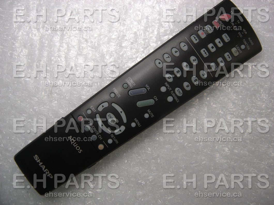 Sharp GA840759WJSA Remote Control - EH Parts