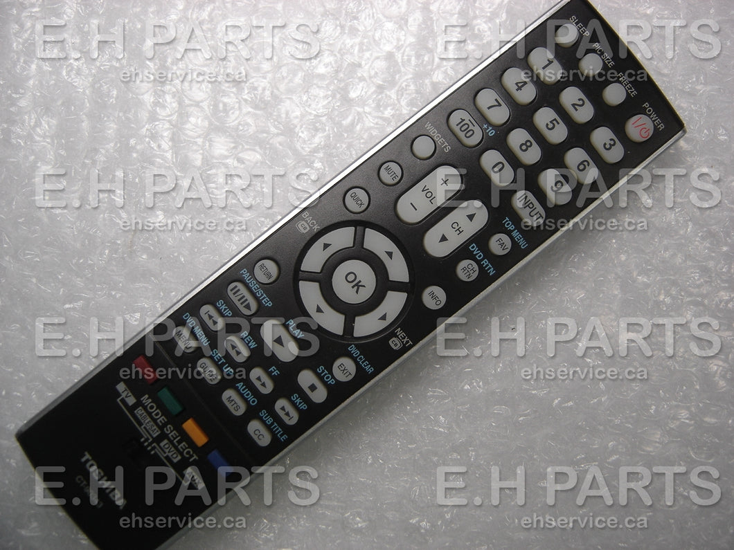 Toshiba 75018762 Remote Control (CT-90343) - EH Parts