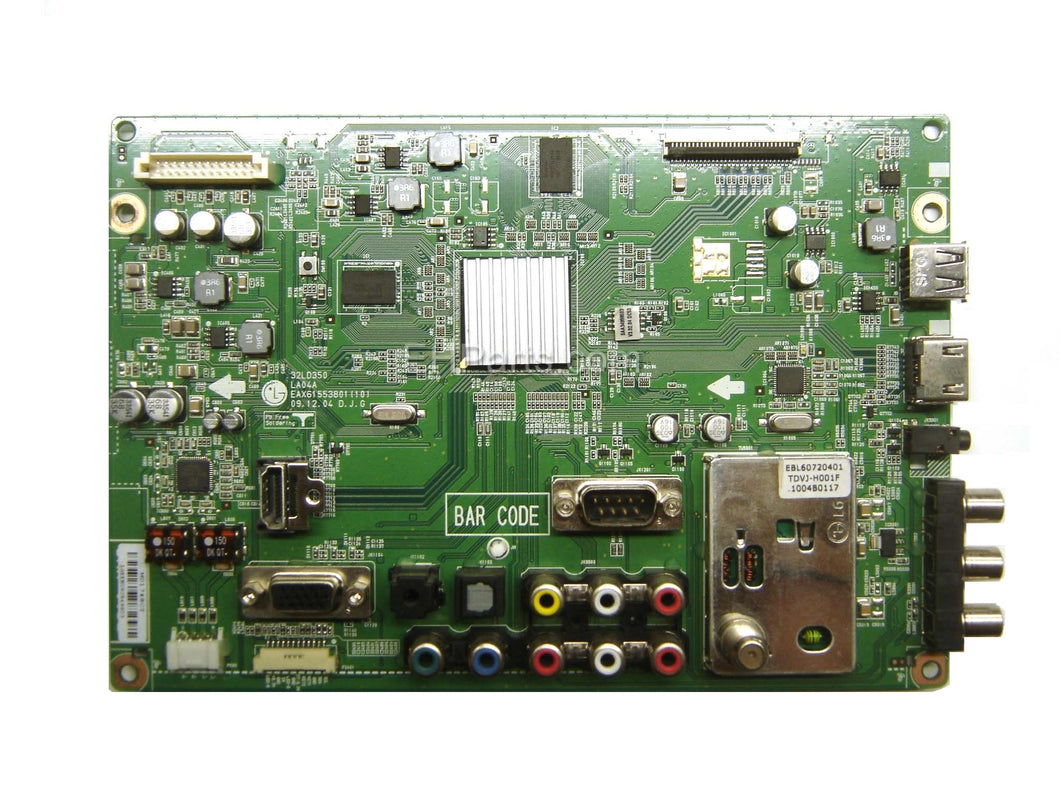 LG EBU60926902 Main Board (EAX61553801(10)) - EH Parts