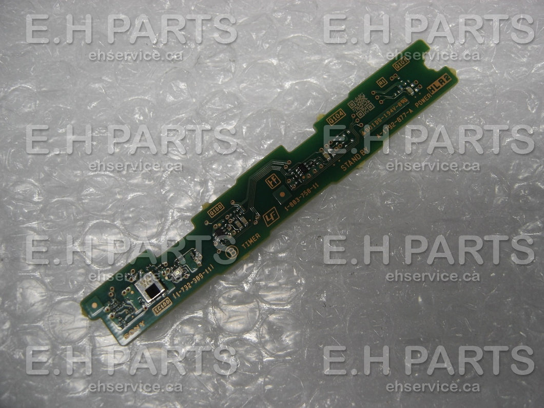 Sony 1-883-758-11 HLR2 board (1-732-389-11) - EH Parts