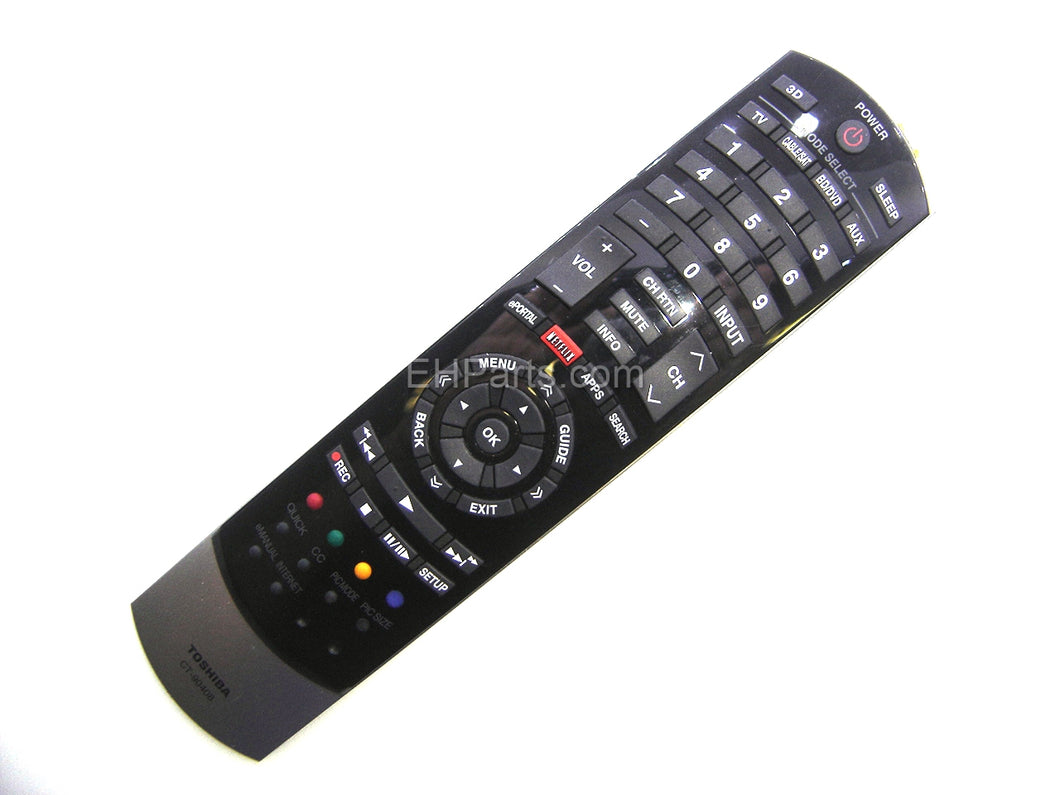 Toshiba 75030624 Remote Control (CT-90408) - EH Parts