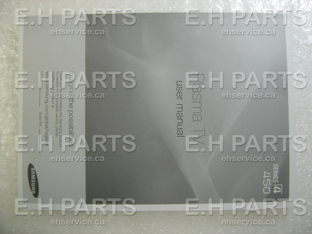 Samsung Series 4 Owner Manual 450 - EH Parts