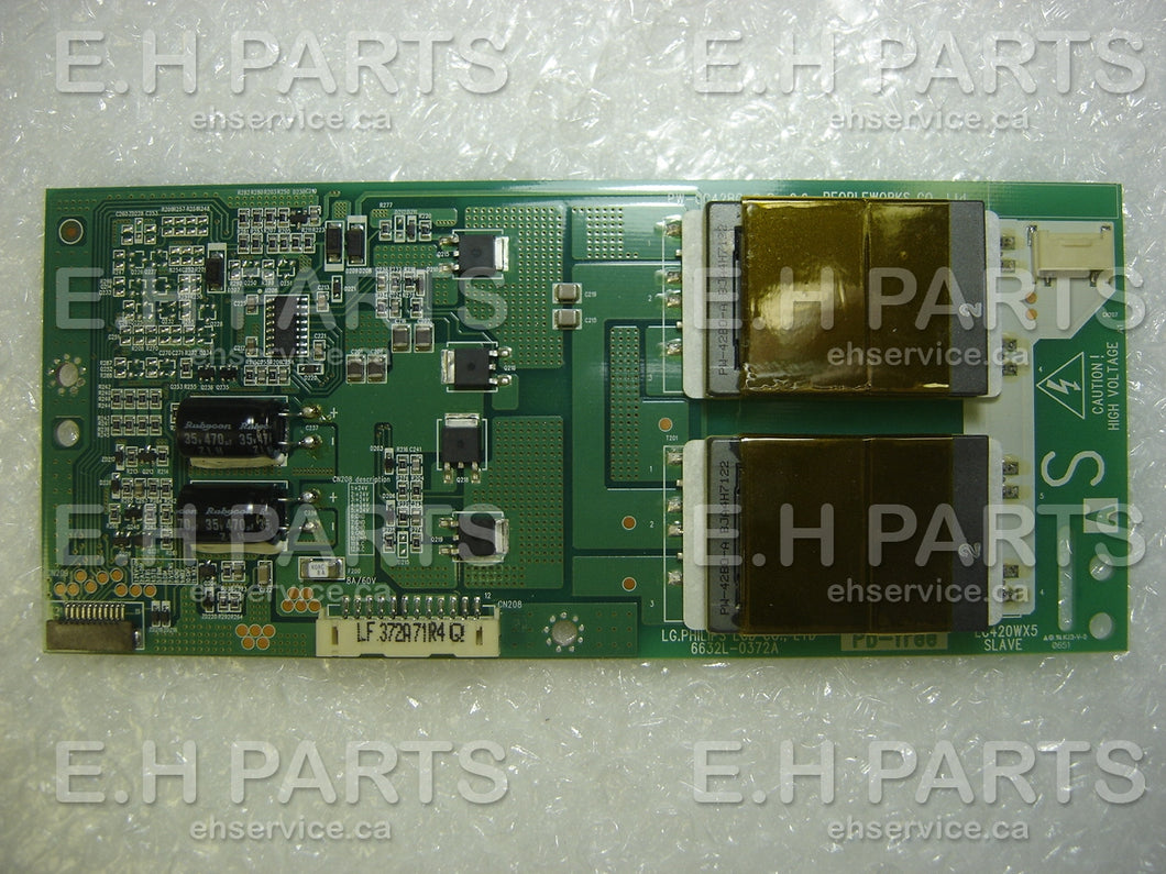 LG 6632L-0372A Backlight Inverter Slave (LC420WX5) - EH Parts