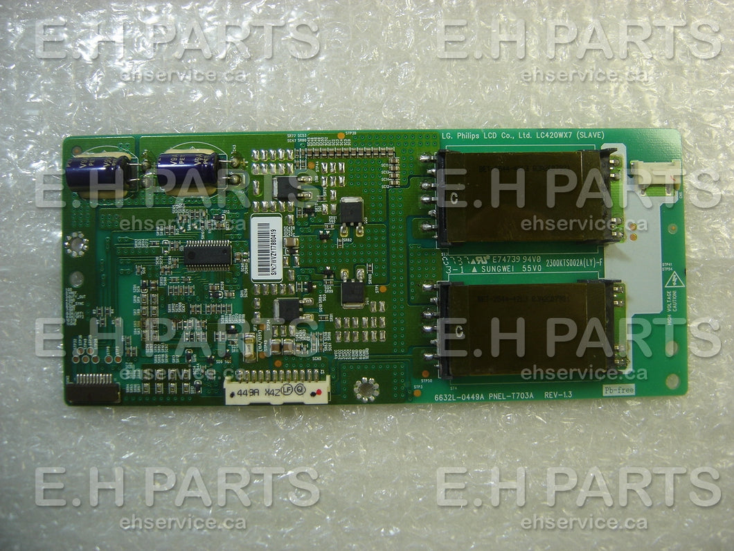 LG 6632L-0449A Backlight Inverter Slave (LC420WX7) - EH Parts