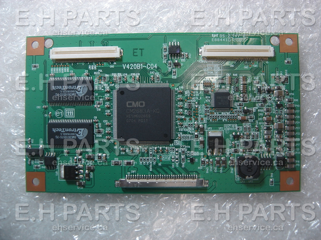 Sharp CMO 35-D019002 T-Con Board (V420B1-C04) - EH Parts