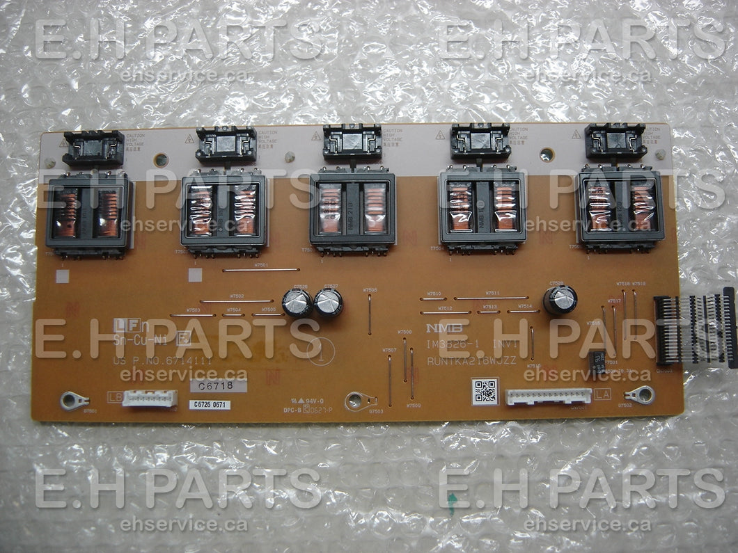 Sharp RUNTKA216WJZZ Backlight  INV 1 Rebuild - EH Parts