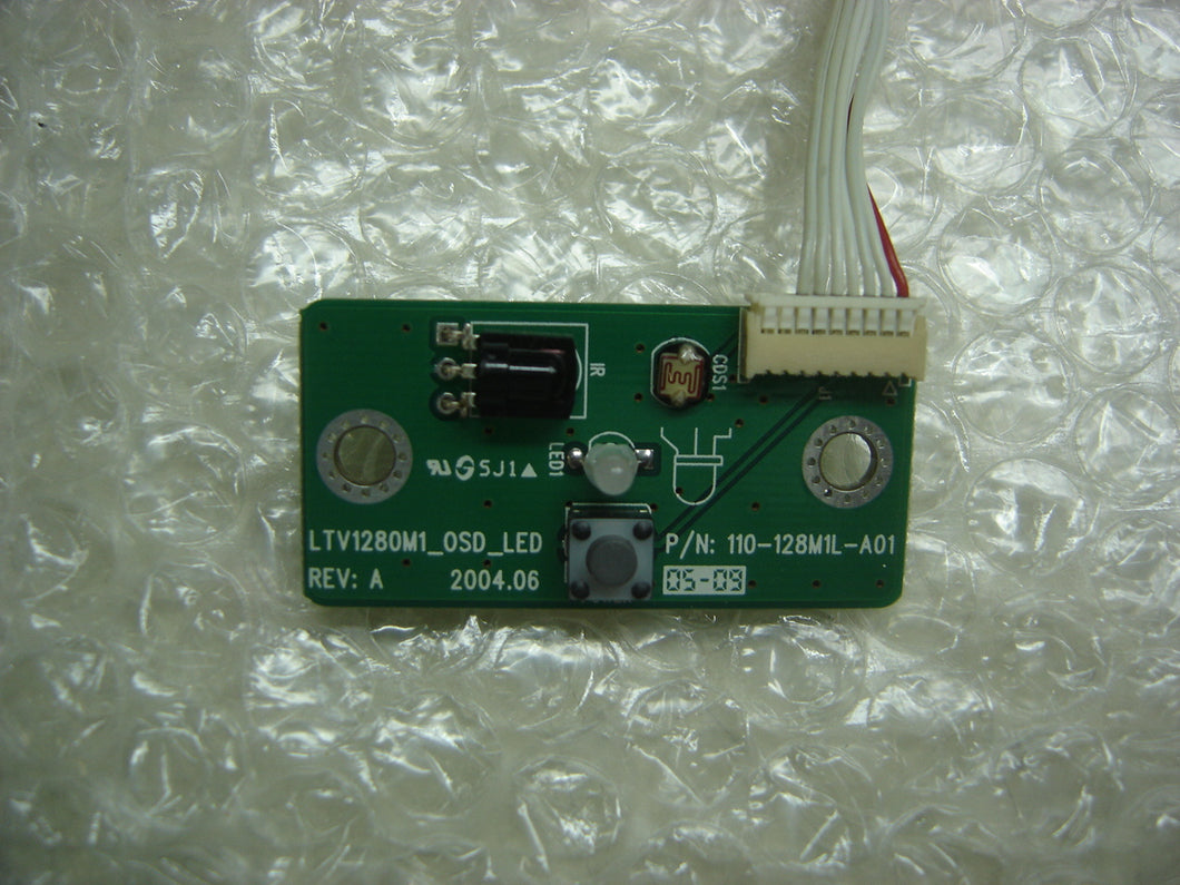 Daytek 110-128M1L-A01 LED OSD Board (LTV1280M1_OSD_LED) - EH Parts