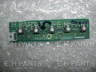 Toshiba 75001584 DVD Keyboard (PD2219A-6) - EH Parts