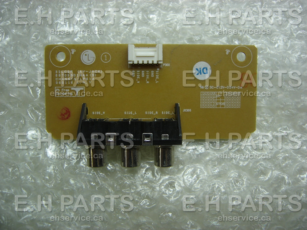 LG 6870950144A audio video board 68709S0144A - EH Parts