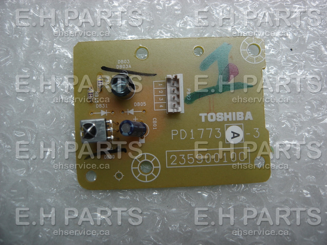 Toshiba 23762087  IR Sensor Board (PD1773A-3) - EH Parts