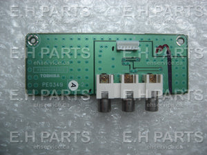 Toshiba 75006716 Front AV Board (PE0349A-2) - EH Parts