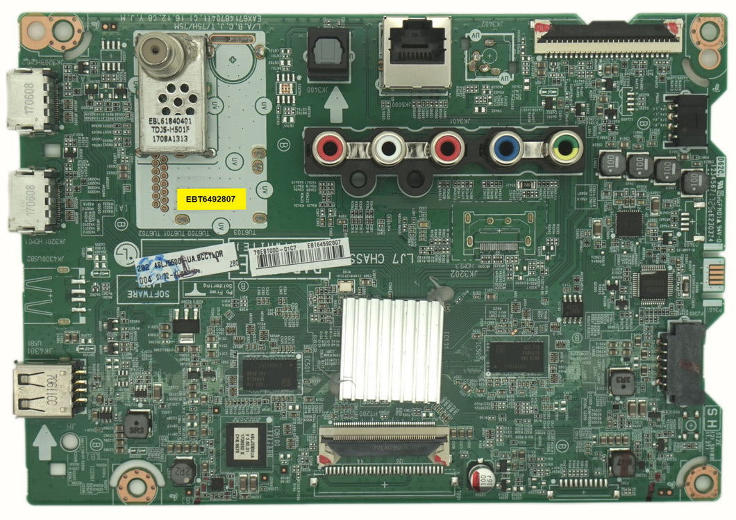 LG EBT64592807 Main Board for 49Lj5500-UA EHParts.com