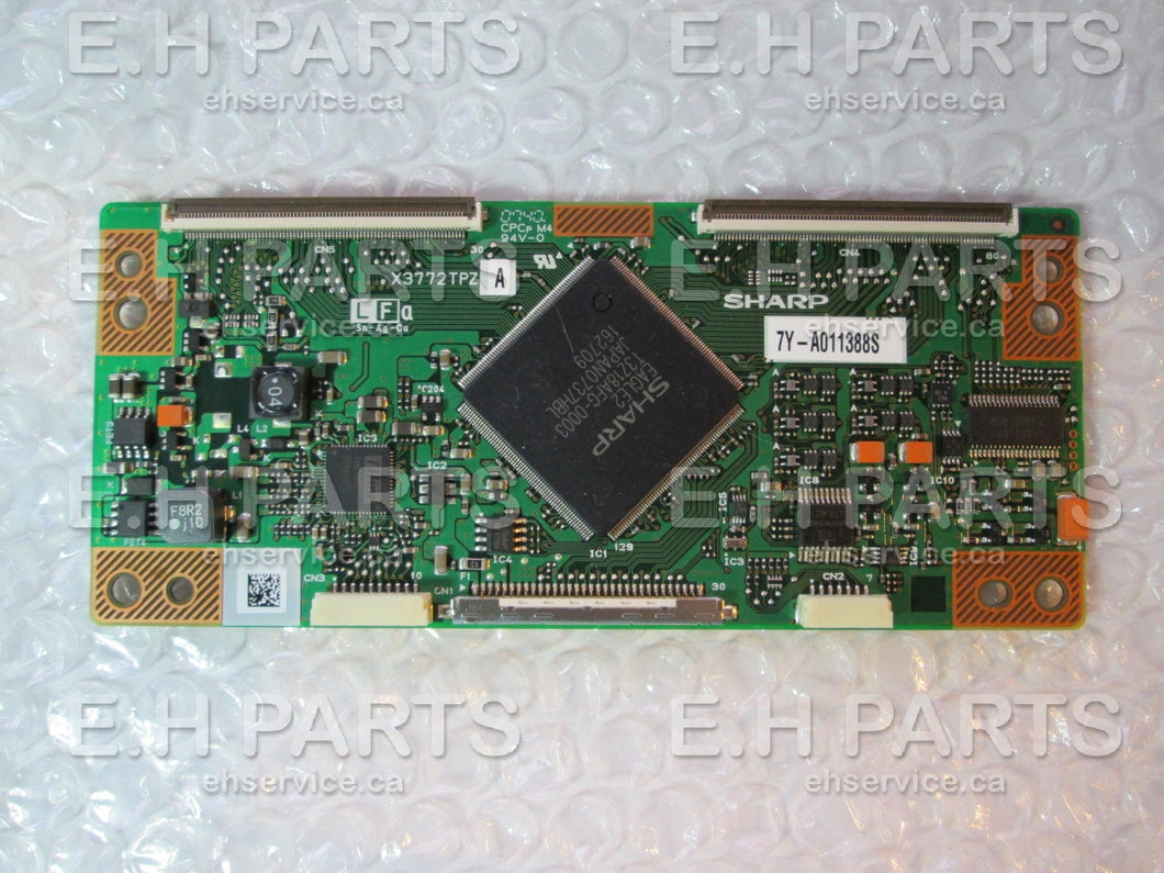 Sharp CPWBX3772TPZA T-Con Board (X3772TPZA) - EH Parts