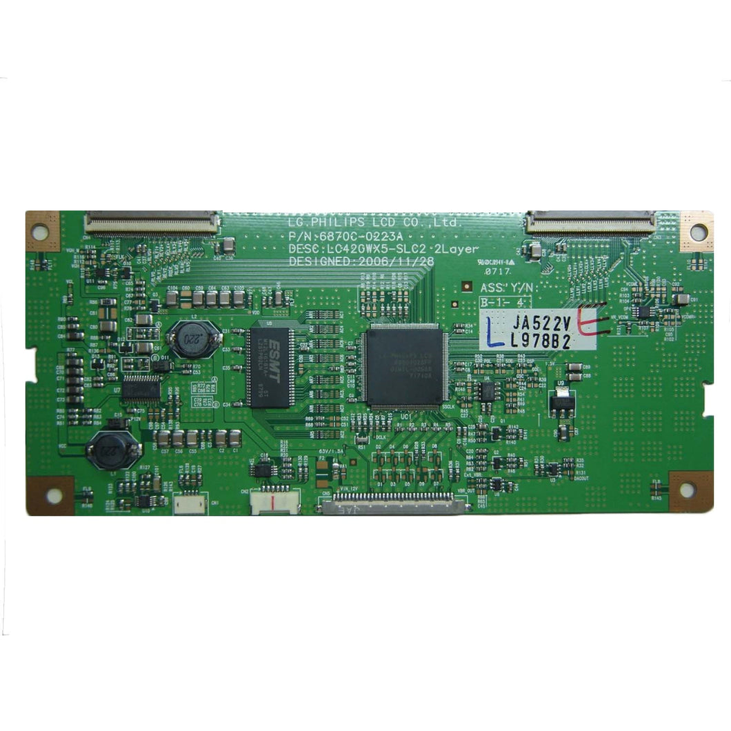 LG Philips 6870C-0223A T-Con board - EH Parts